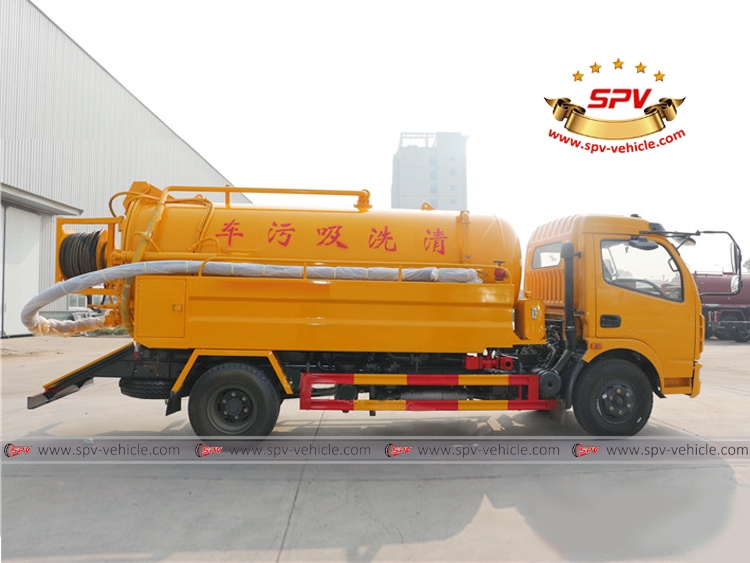 Combined Jet Suction Truck Dongfeng - RS